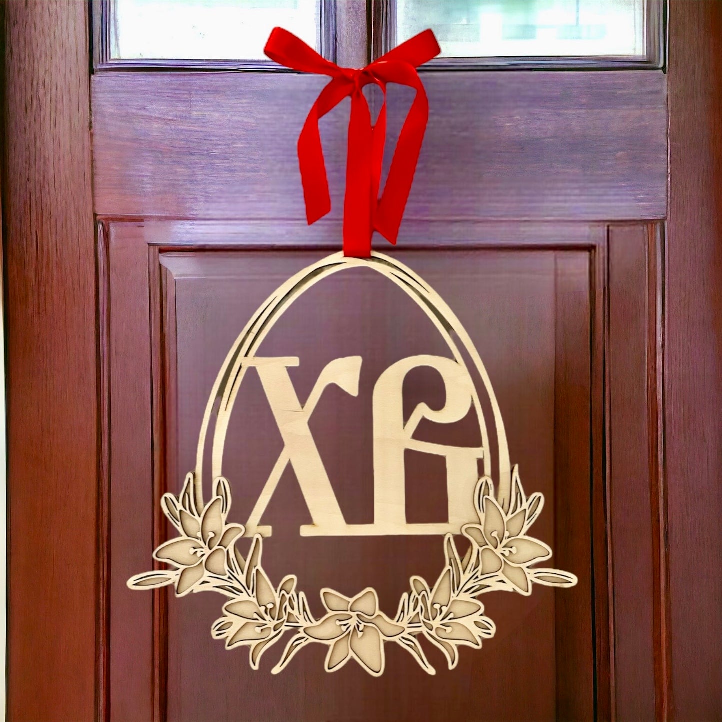 Easter Lilies XB Door Hanger | Pascha Decor