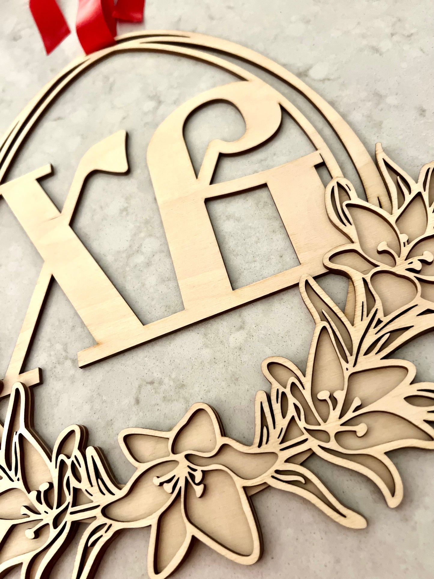 Easter Lilies XB Door Hanger | Pascha Decor