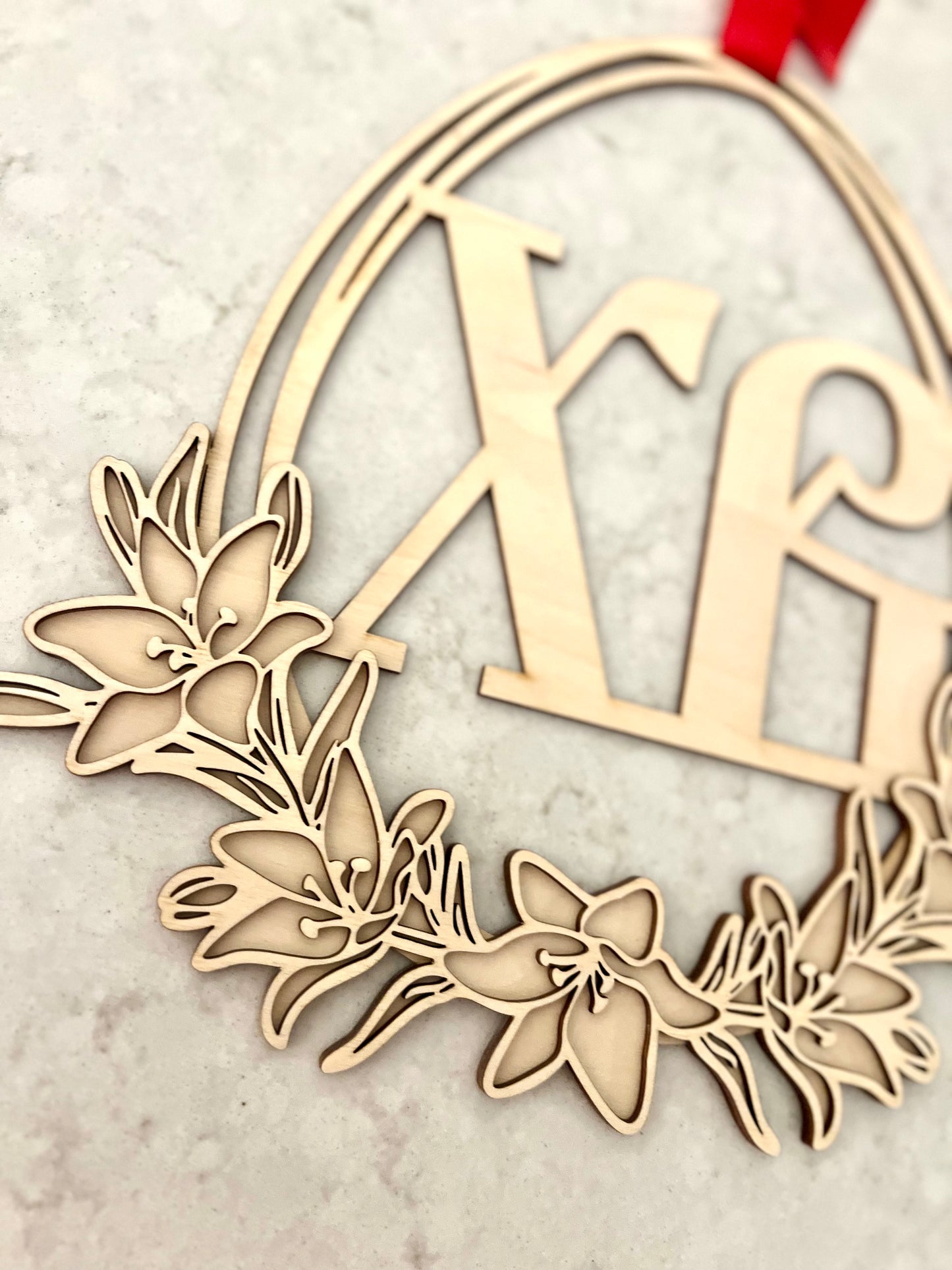 Easter Lilies XB Door Hanger | Pascha Decor