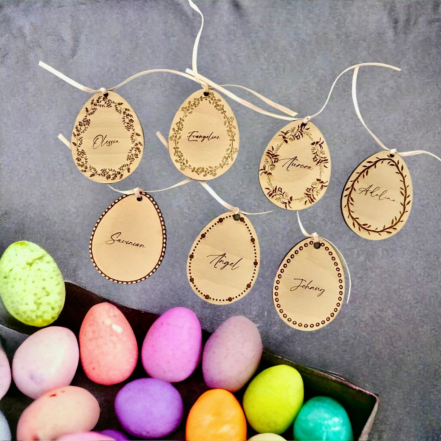 Personalized Easter Tags