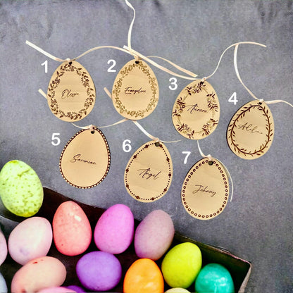 Personalized Easter Tags