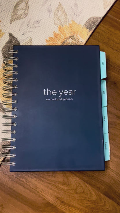 The Year, an Undated Orthodox Planner **PREORDER**