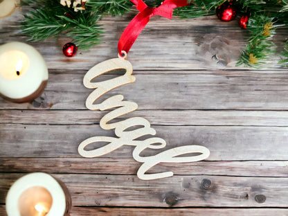 Wooden Stocking Name Tags – Personalized in English & Russian