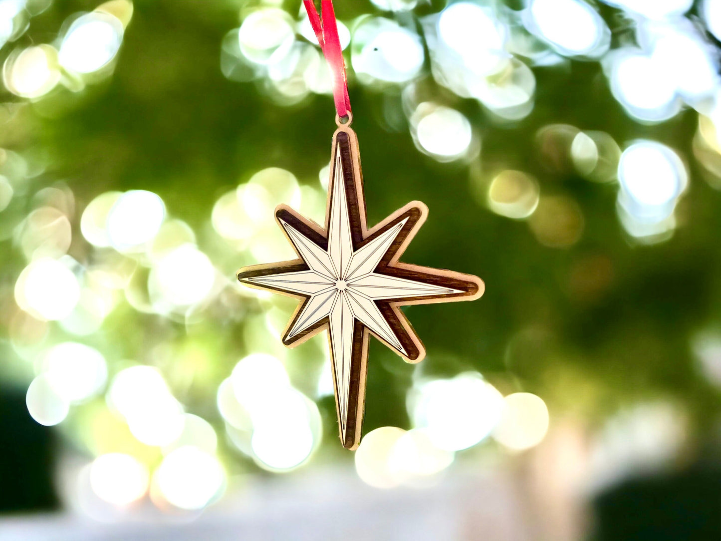 Three-Layer Star of Bethlehem Ornament