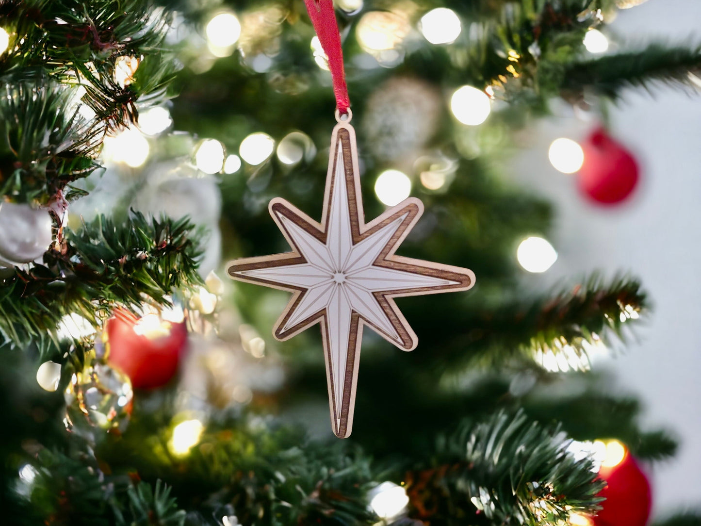 Three-Layer Star of Bethlehem Ornament