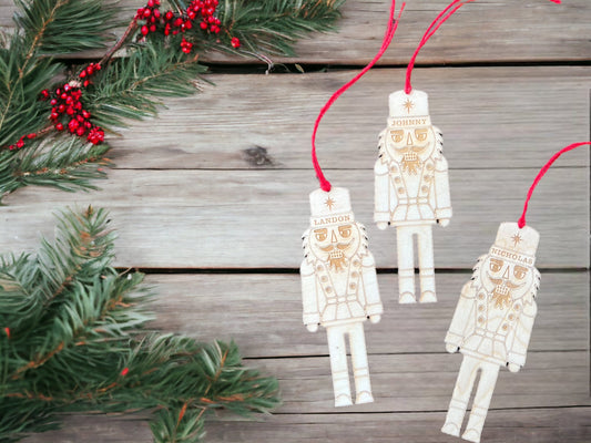 Nutcracker Ornament & Stocking Tag